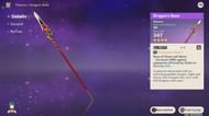 Dragon's Bane polearm in Genshin Impact (Image via Hoyolab)